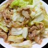 豚肉とキャベツの生姜炒め